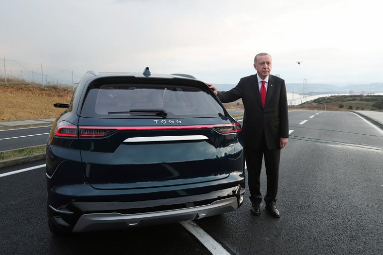 أردوغان يعلن انطلاق بناء مصنع أول سيارة تركية تحت اسم TOGGO              