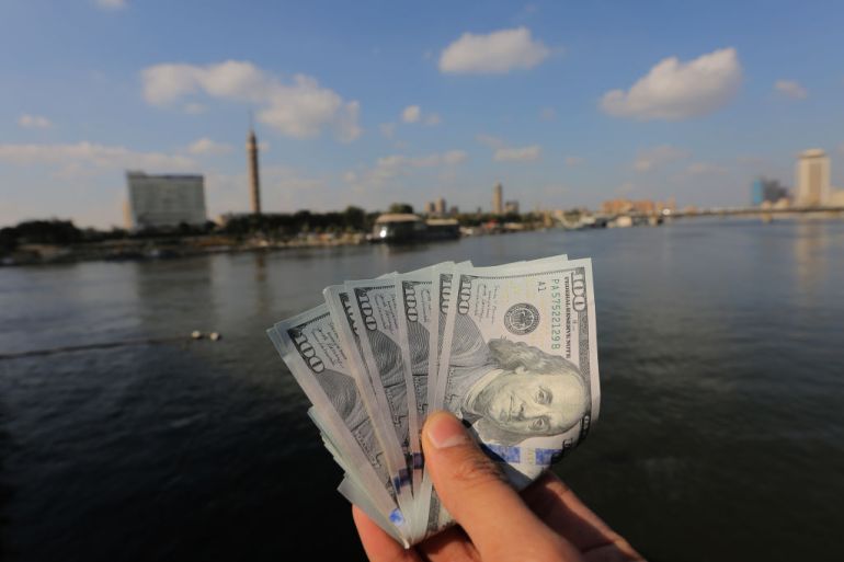 سعر الدولار ظل ثابتا تقريبا في البنوك المصرية